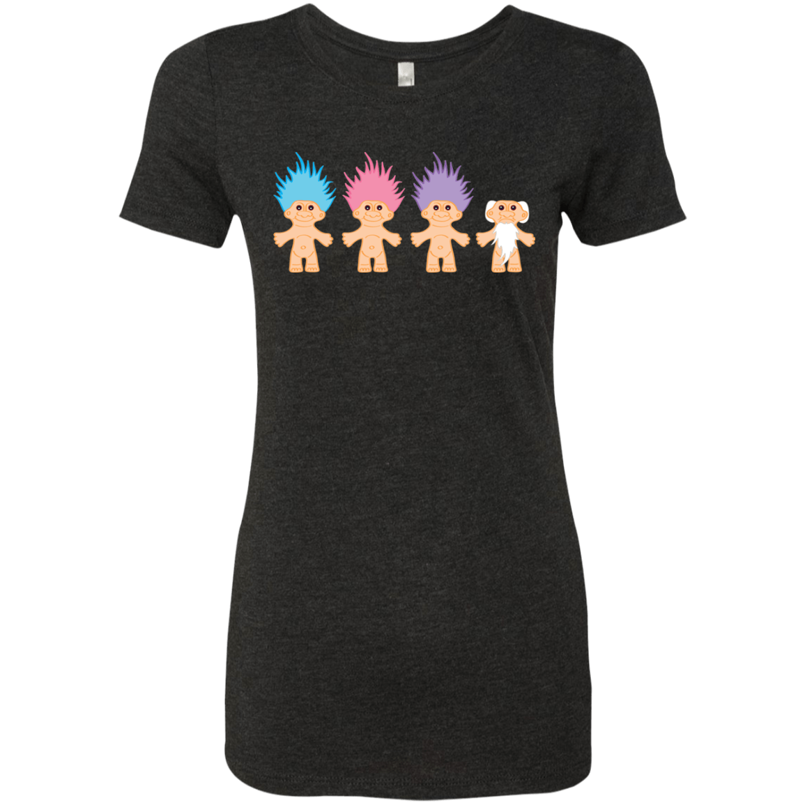 T-Shirts Vintage Black / S Lucky Trolls Women's Triblend T-Shirt