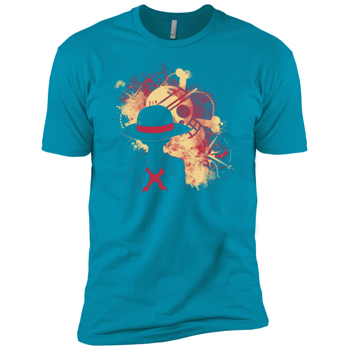 T-Shirts Turquoise / YXS Luffy 2018 Boys Premium T-Shirt