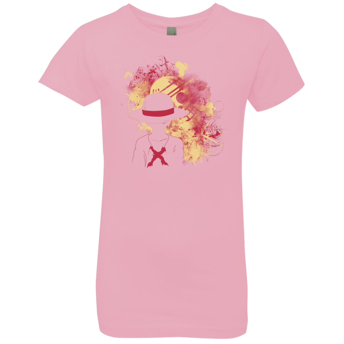 T-Shirts Light Pink / YXS Luffy 2018 Girls Premium T-Shirt