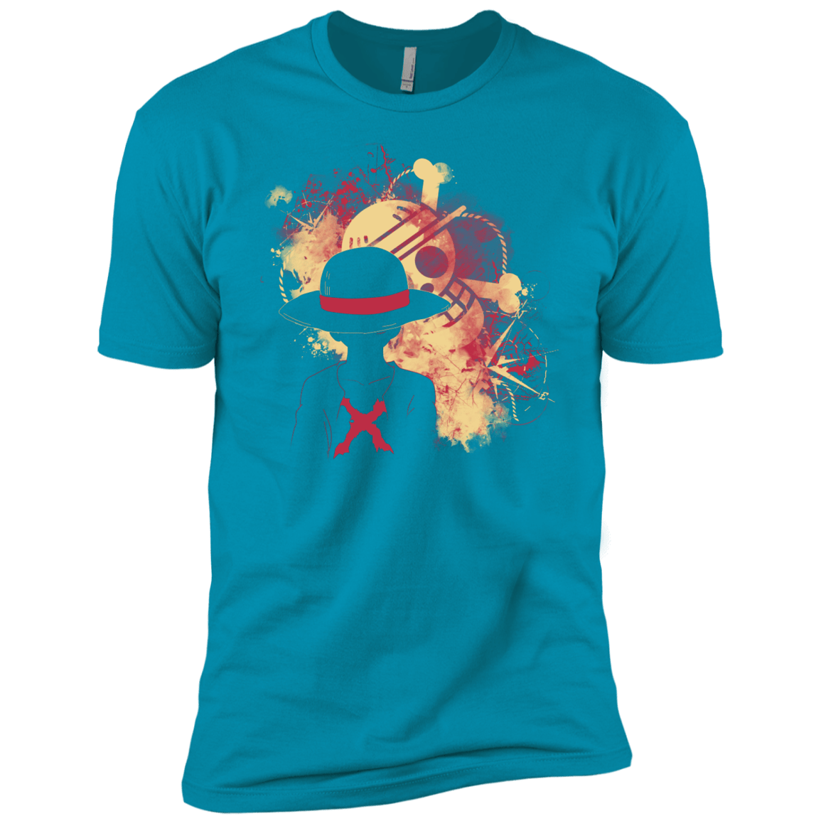 T-Shirts Turquoise / X-Small Luffy 2018 Men's Premium T-Shirt