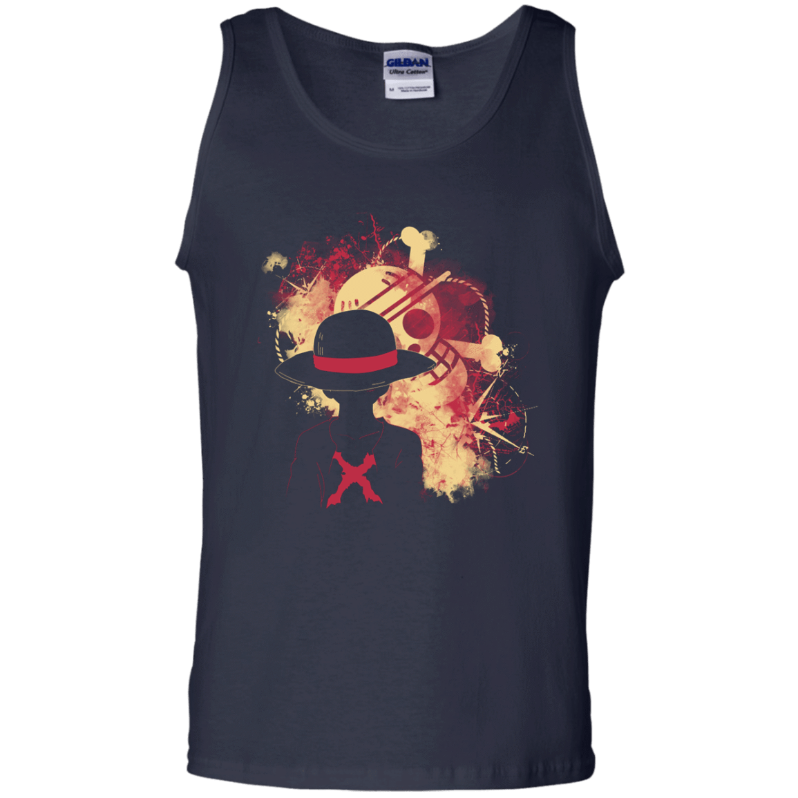 T-Shirts Navy / S Luffy 2018 Men's Tank Top