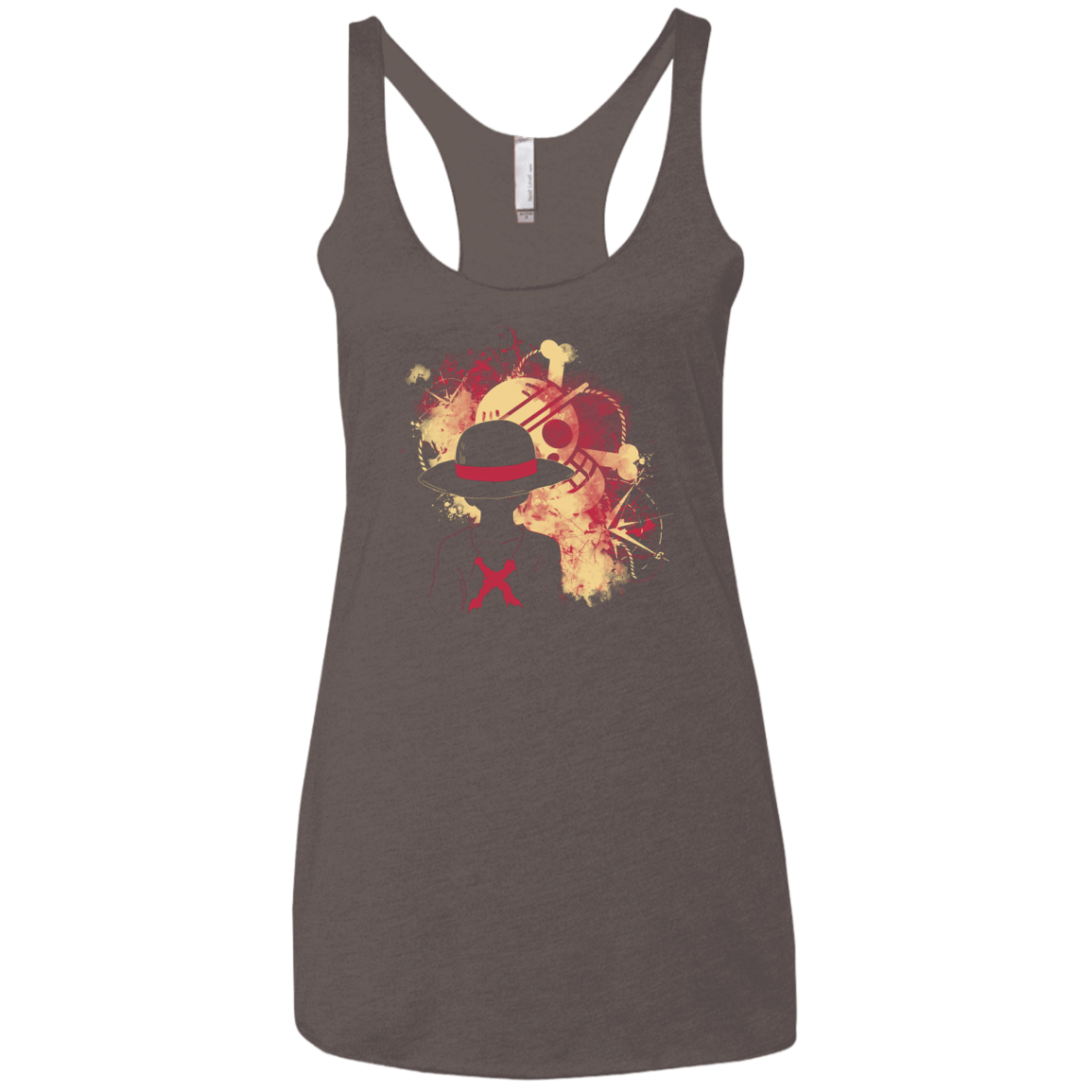 T-Shirts Macchiato / X-Small Luffy 2018 Women's Triblend Racerback Tank