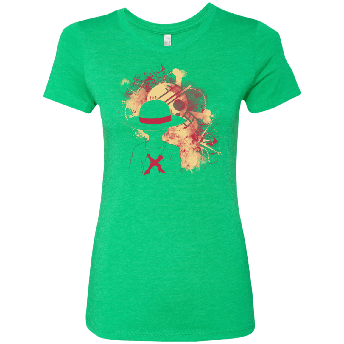 T-Shirts Envy / S Luffy 2018 Women's Triblend T-Shirt