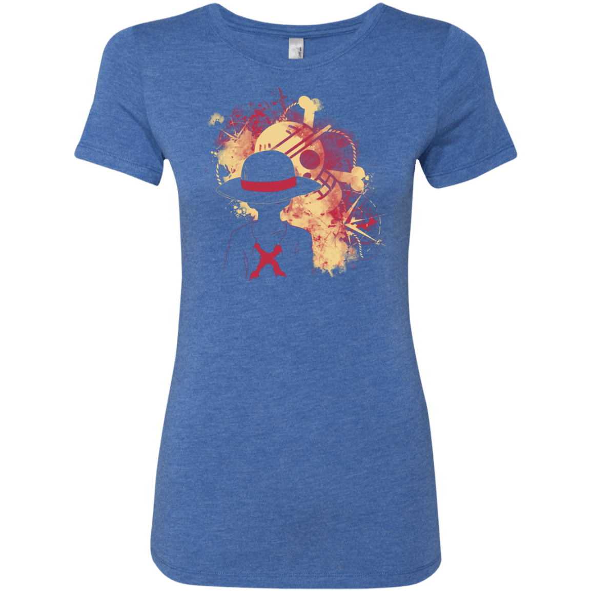 T-Shirts Vintage Royal / S Luffy 2018 Women's Triblend T-Shirt