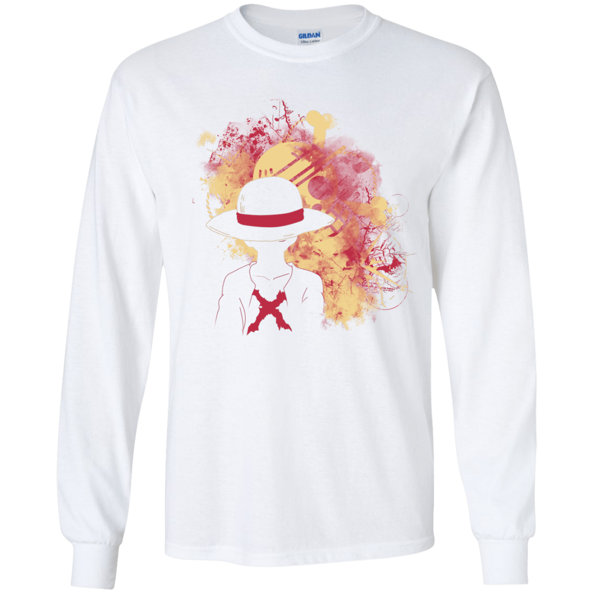 T-Shirts White / YS Luffy 2018 Youth Long Sleeve T-Shirt