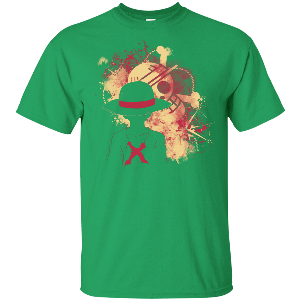 T-Shirts Irish Green / YXS Luffy 2018 Youth T-Shirt
