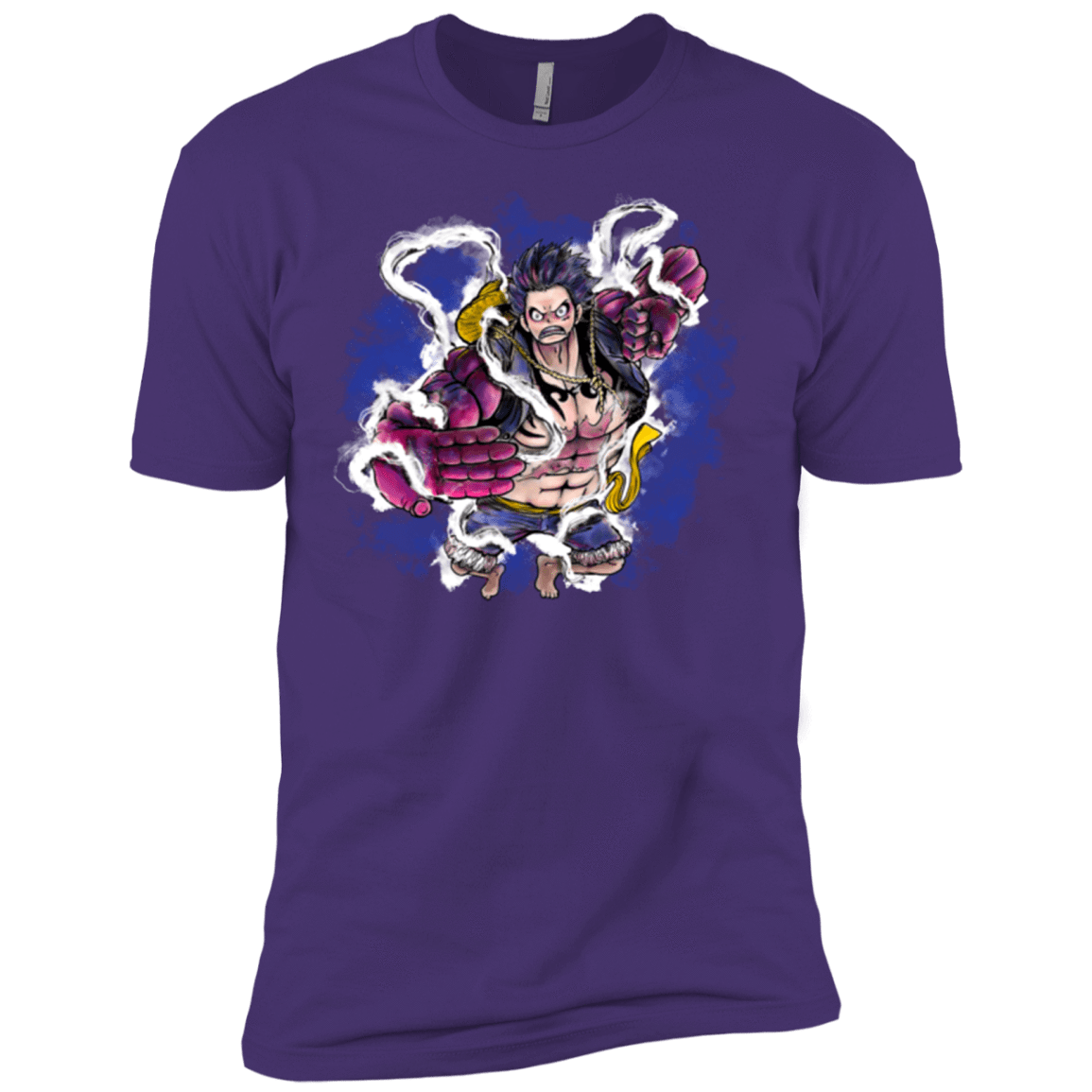 T-Shirts Purple Rush/ / X-Small Luffy 3 Men's Premium T-Shirt