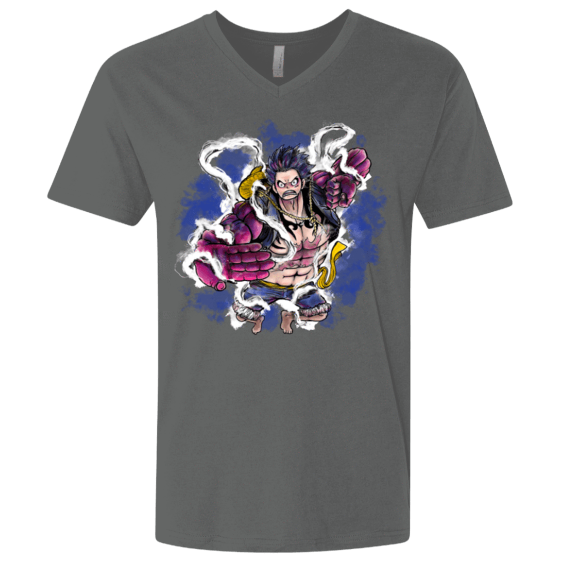 T-Shirts Heavy Metal / X-Small Luffy 3 Men's Premium V-Neck