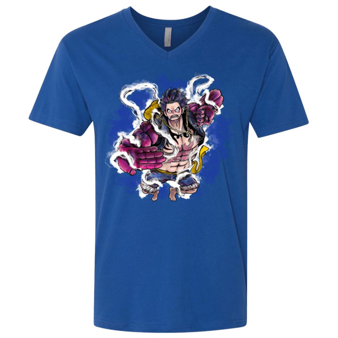 T-Shirts Royal / X-Small Luffy 3 Men's Premium V-Neck
