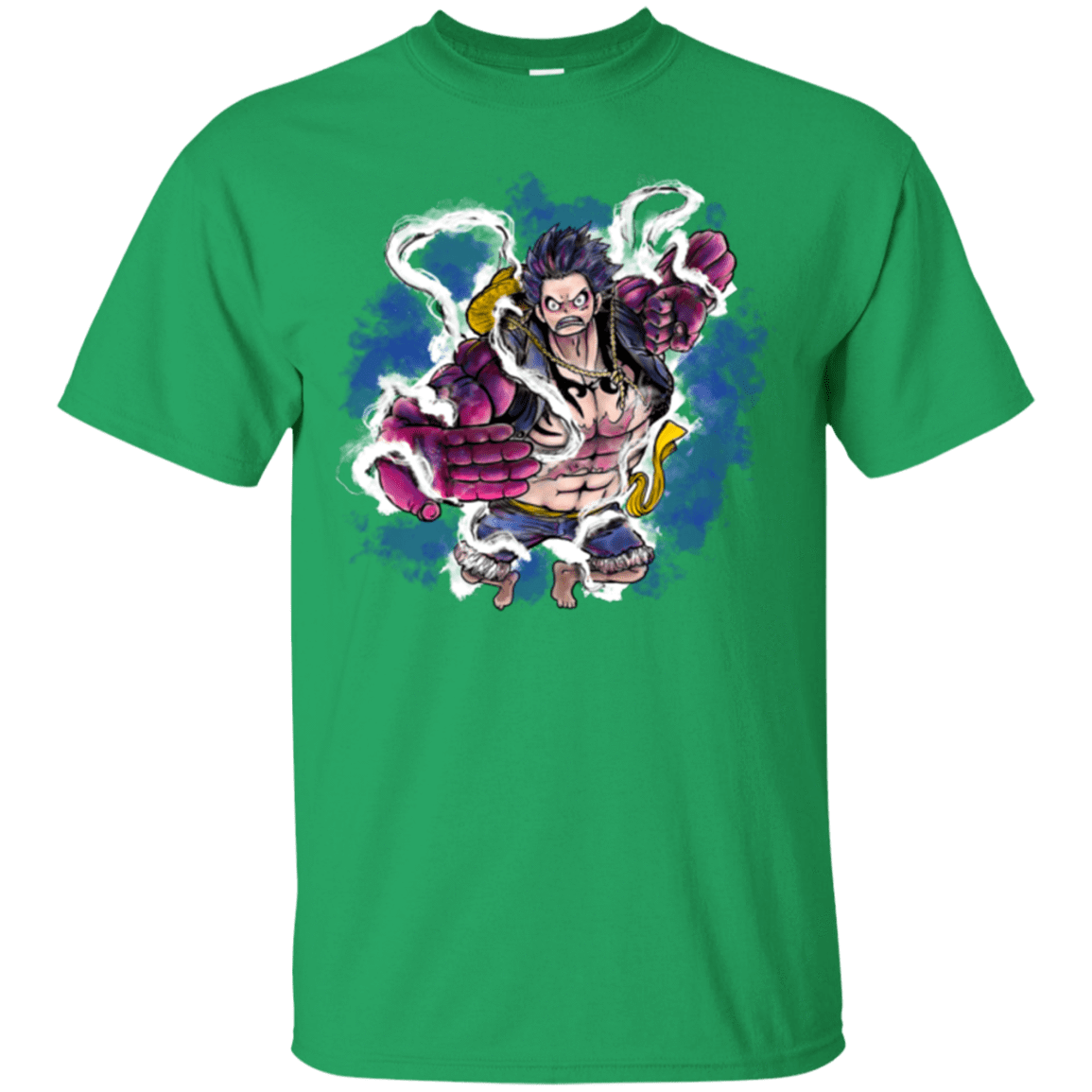 T-Shirts Irish Green / Small Luffy 3 T-Shirt