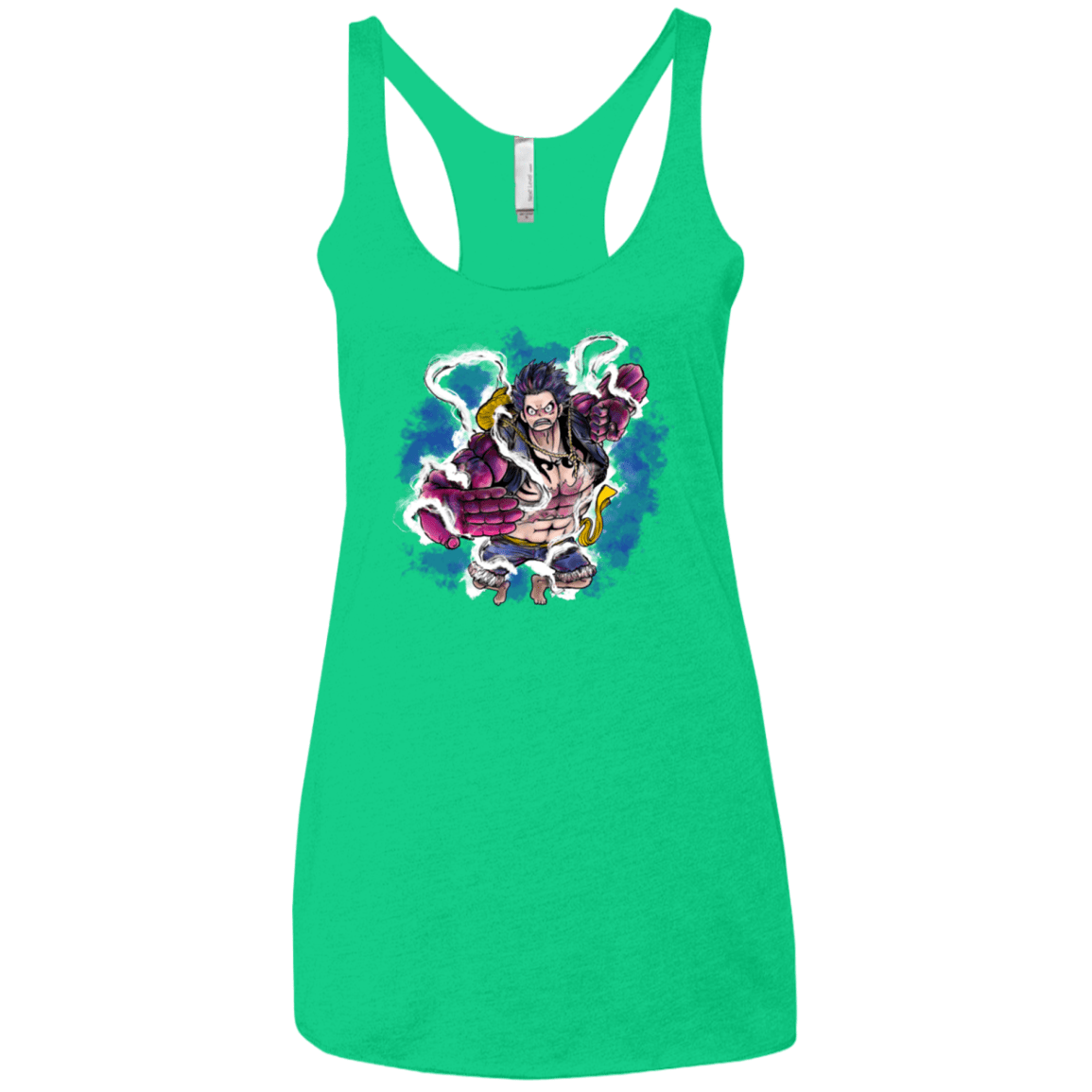 T-Shirts Envy / X-Small Luffy 3 Women's Triblend Racerback Tank