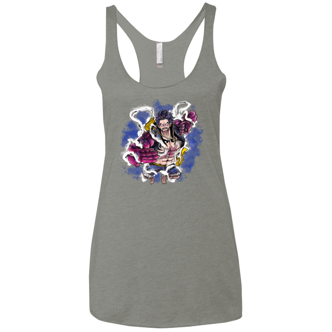 T-Shirts Venetian Grey / X-Small Luffy 3 Women's Triblend Racerback Tank