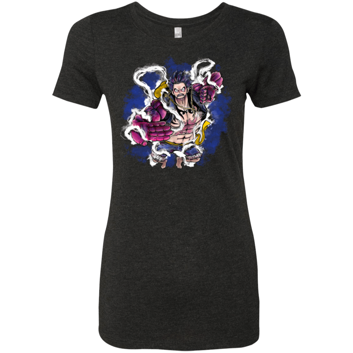 T-Shirts Vintage Black / Small Luffy 3 Women's Triblend T-Shirt