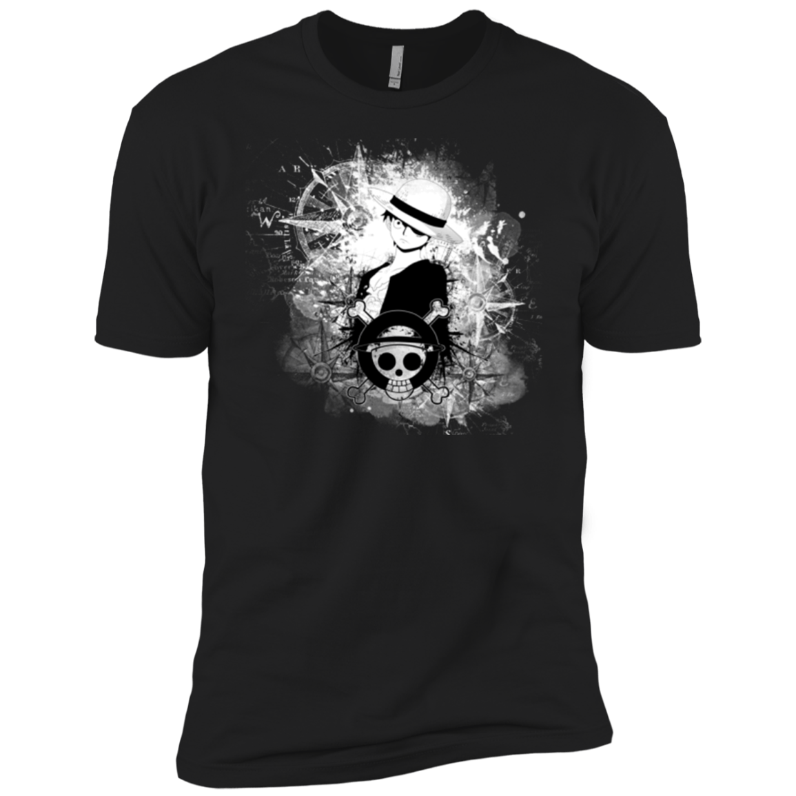 T-Shirts Black / YXS Luffy Boys Premium T-Shirt