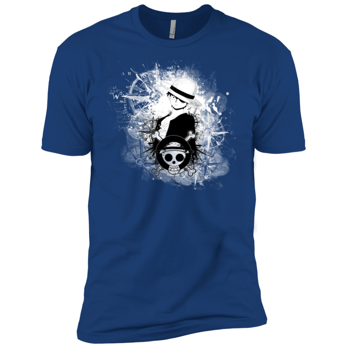 T-Shirts Royal / YXS Luffy Boys Premium T-Shirt