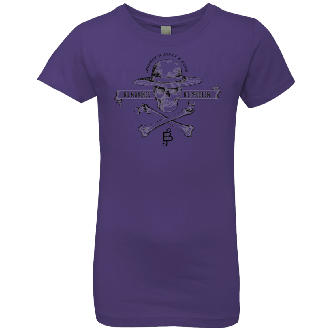 T-Shirts Purple Rush / YXS Luffy Girls Premium T-Shirt