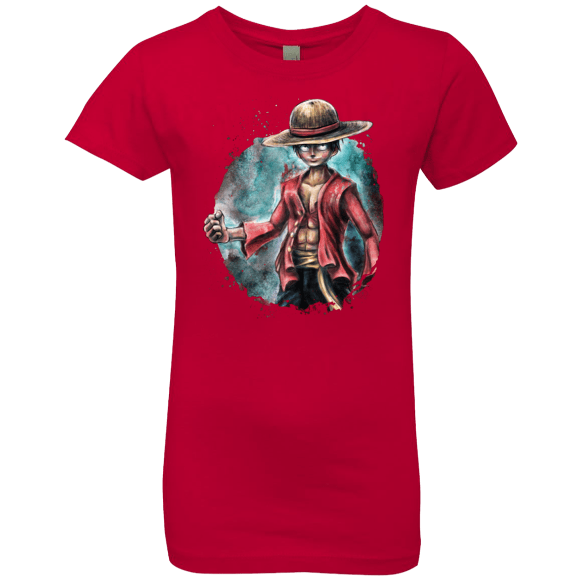 T-Shirts Red / YXS LUFFY Girls Premium T-Shirt