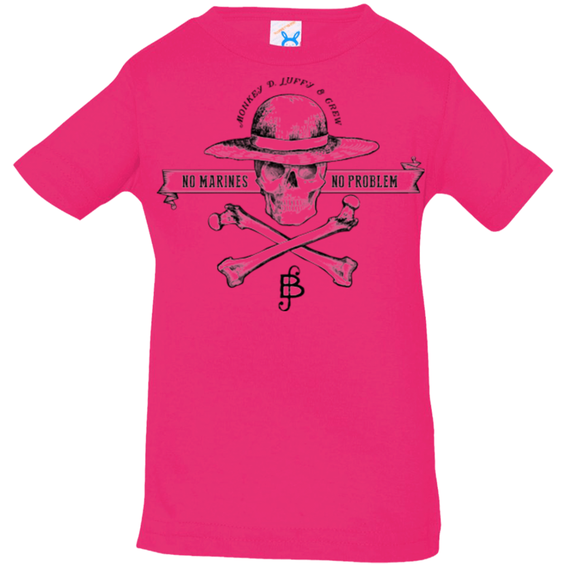 T-Shirts Hot Pink / 6 Months Luffy Infant Premium T-Shirt