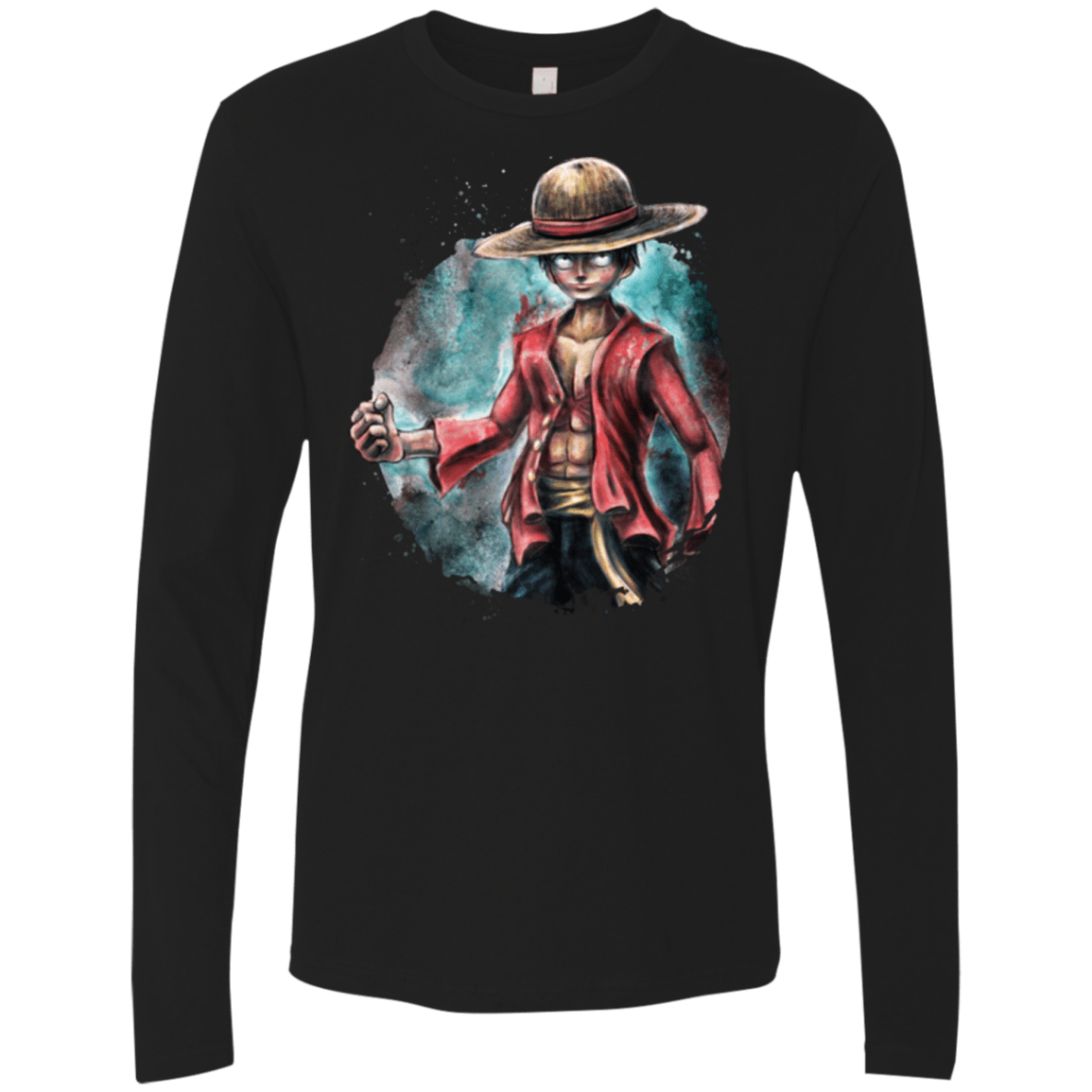 T-Shirts Black / Small LUFFY Men's Premium Long Sleeve