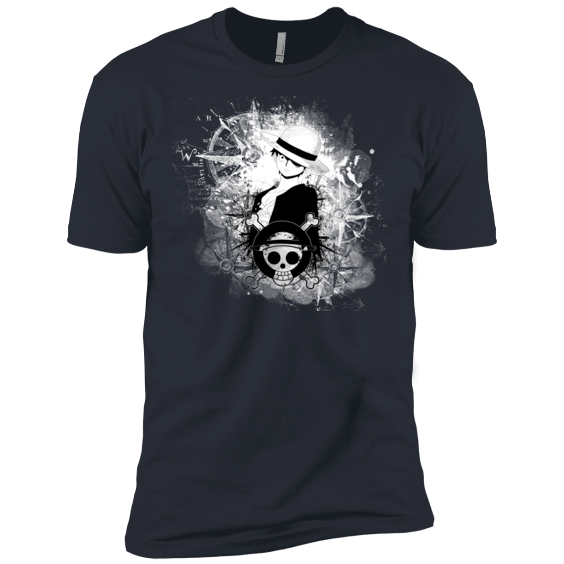 T-Shirts Indigo / X-Small Luffy Men's Premium T-Shirt