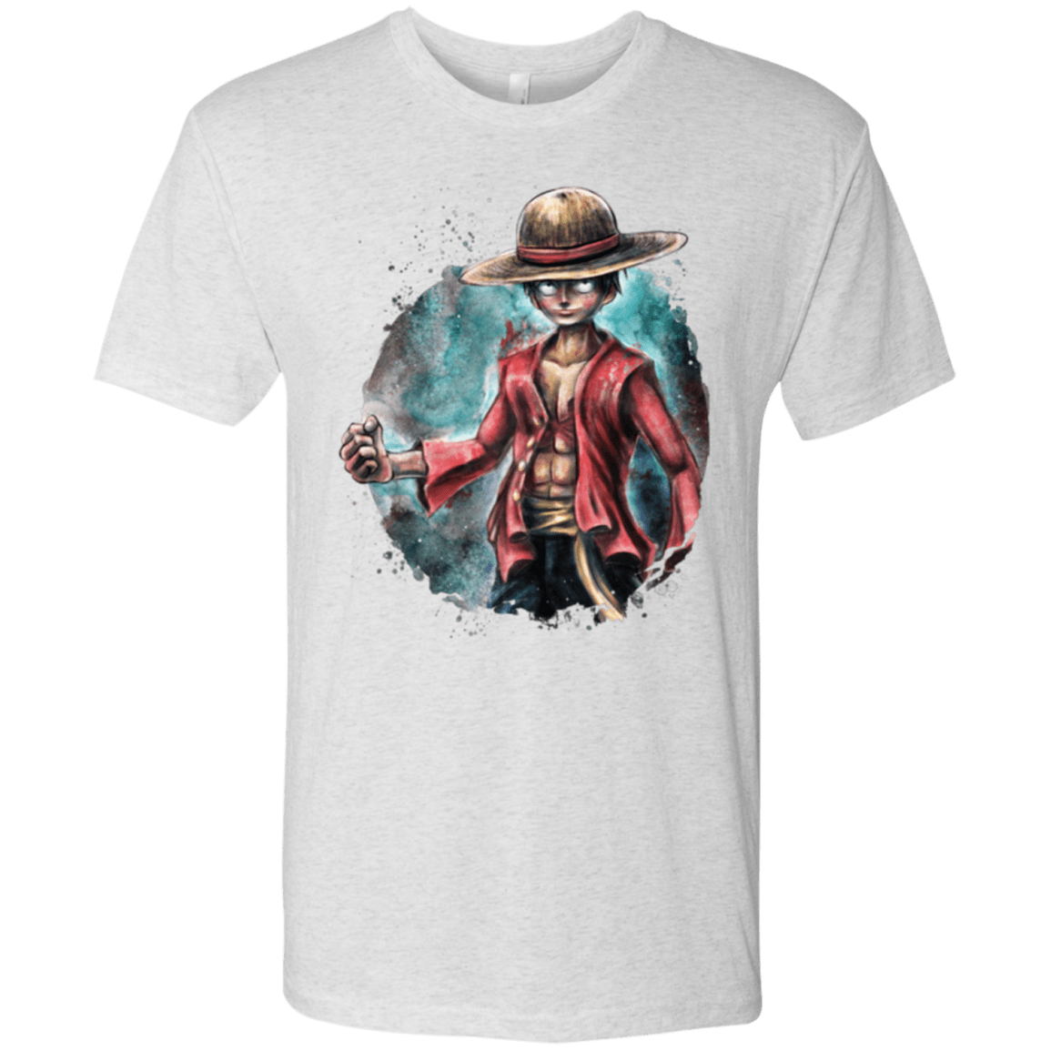 T-Shirts Heather White / Small LUFFY Men's Triblend T-Shirt