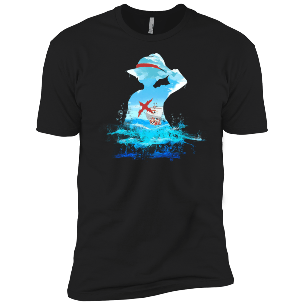 T-Shirts Black / YXS Luffy sea 2 Boys Premium T-Shirt