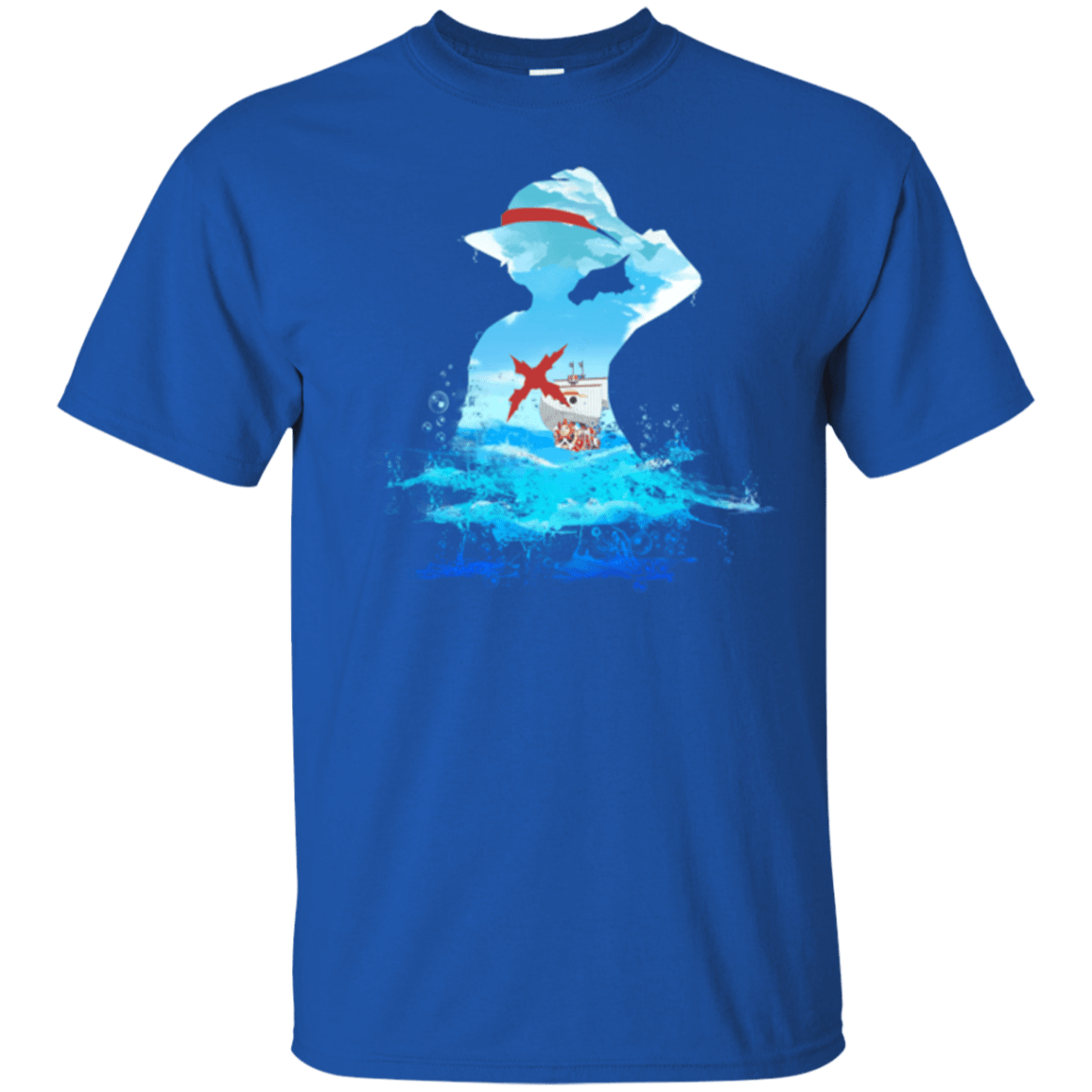 T-Shirts Royal / Small Luffy sea 2 T-Shirt
