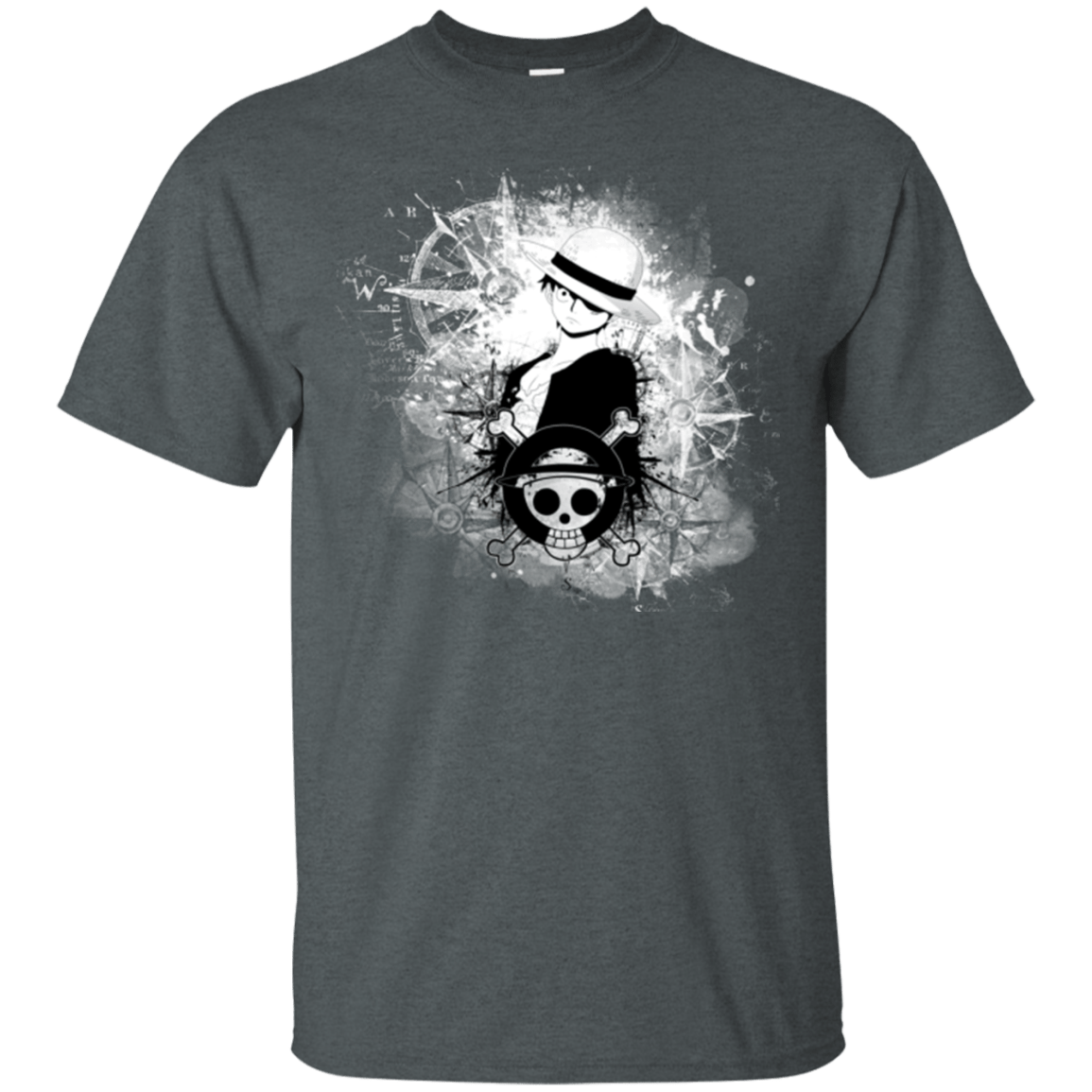 T-Shirts Dark Heather / Small Luffy T-Shirt