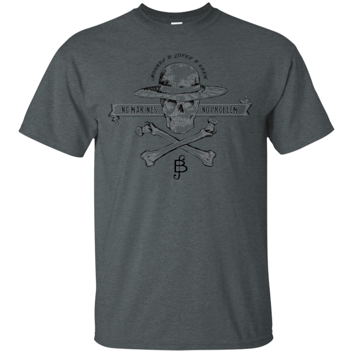 T-Shirts Dark Heather / Small Luffy T-Shirt