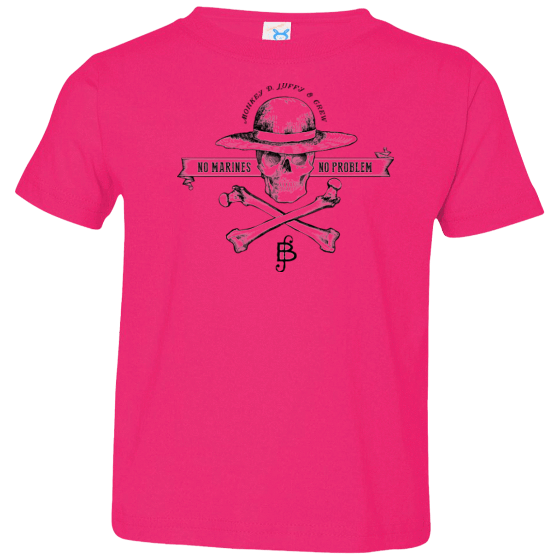 T-Shirts Hot Pink / 2T Luffy Toddler Premium T-Shirt
