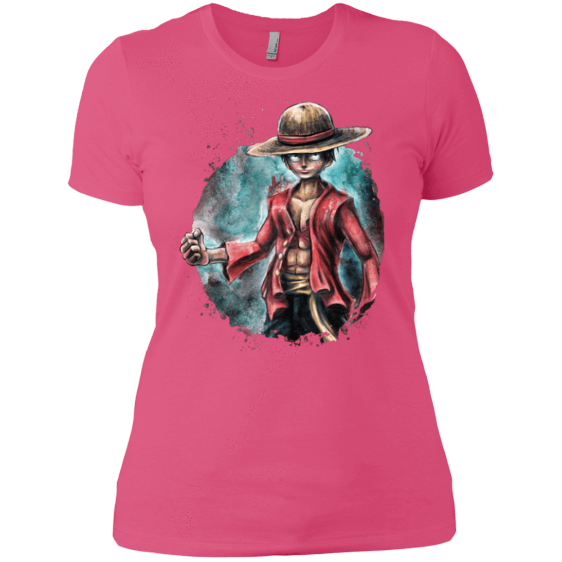T-Shirts Hot Pink / X-Small LUFFY Women's Premium T-Shirt