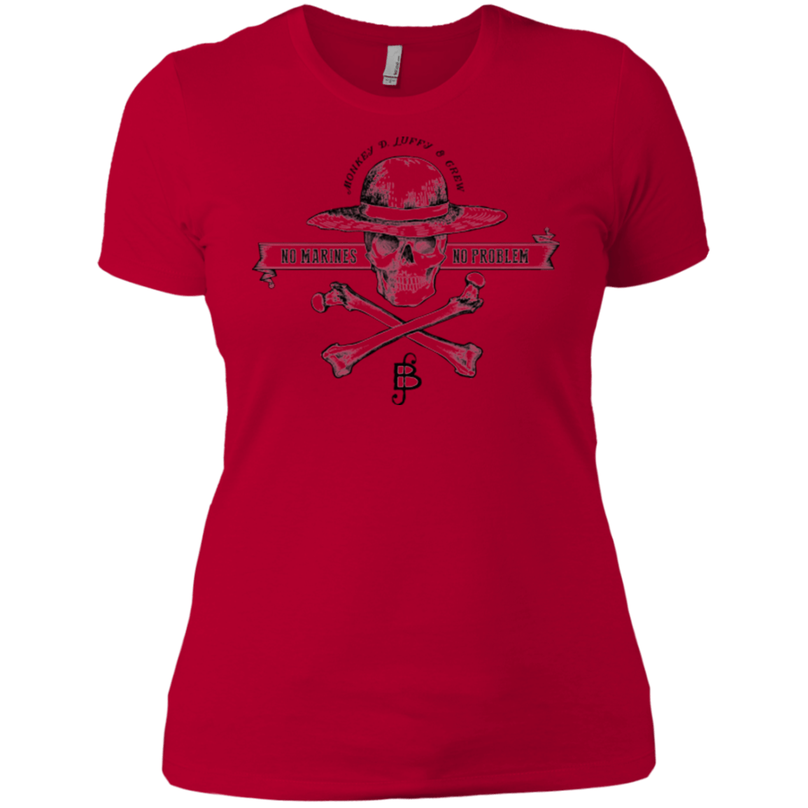 T-Shirts Red / X-Small Luffy Women's Premium T-Shirt
