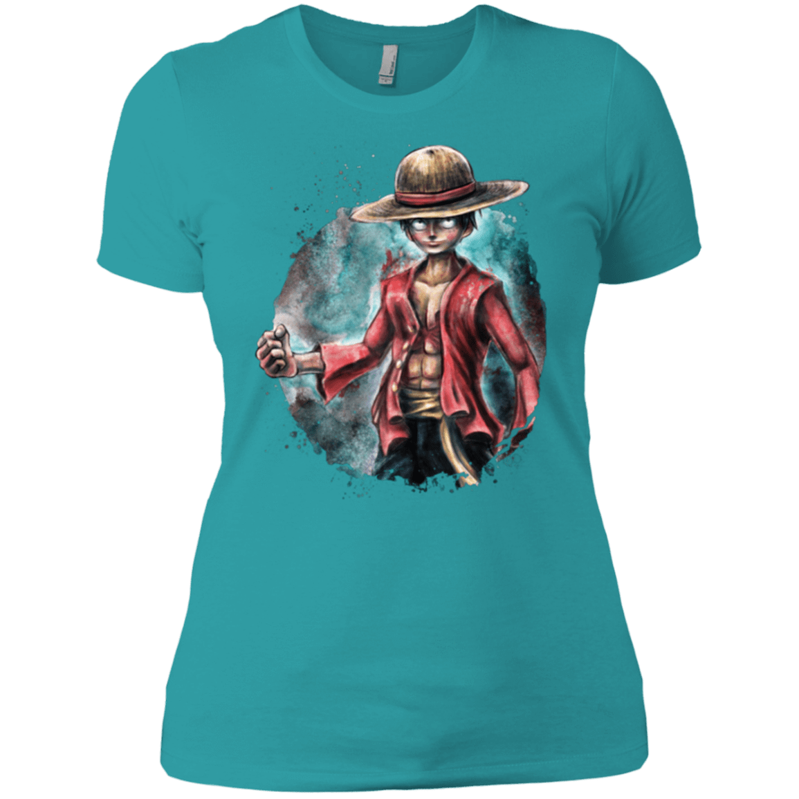 T-Shirts Tahiti Blue / X-Small LUFFY Women's Premium T-Shirt