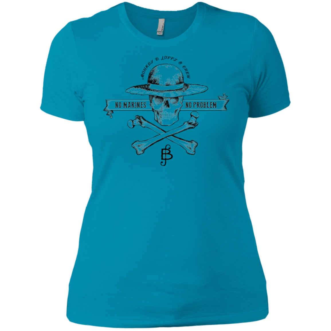 T-Shirts Turquoise / X-Small Luffy Women's Premium T-Shirt