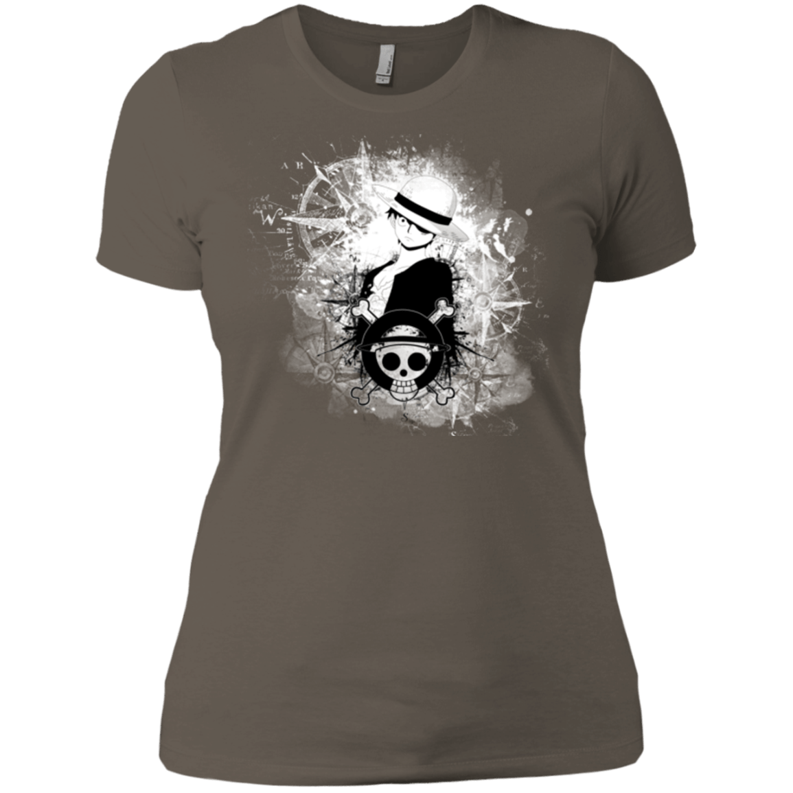 T-Shirts Warm Grey / X-Small Luffy Women's Premium T-Shirt