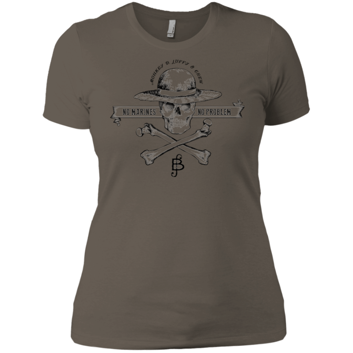 T-Shirts Warm Grey / X-Small Luffy Women's Premium T-Shirt