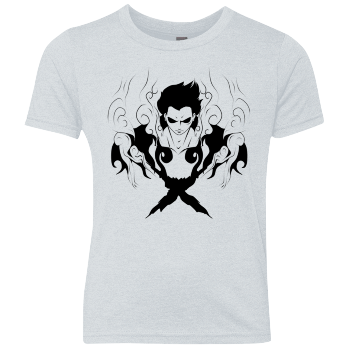 T-Shirts Heather White / YXS Luffy Youth Triblend T-Shirt