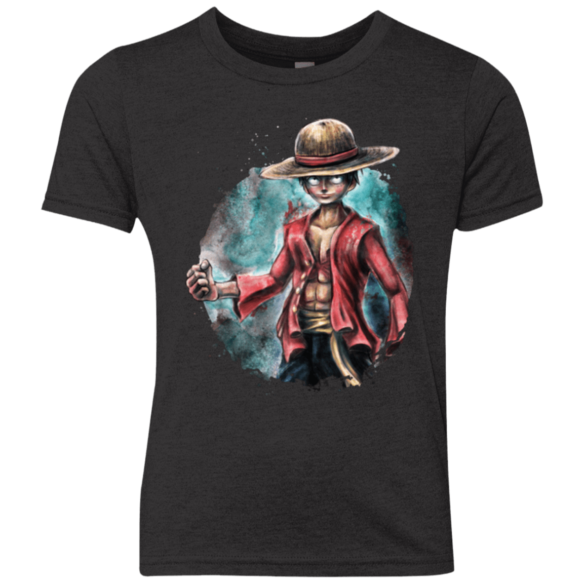 T-Shirts Vintage Black / YXS LUFFY Youth Triblend T-Shirt