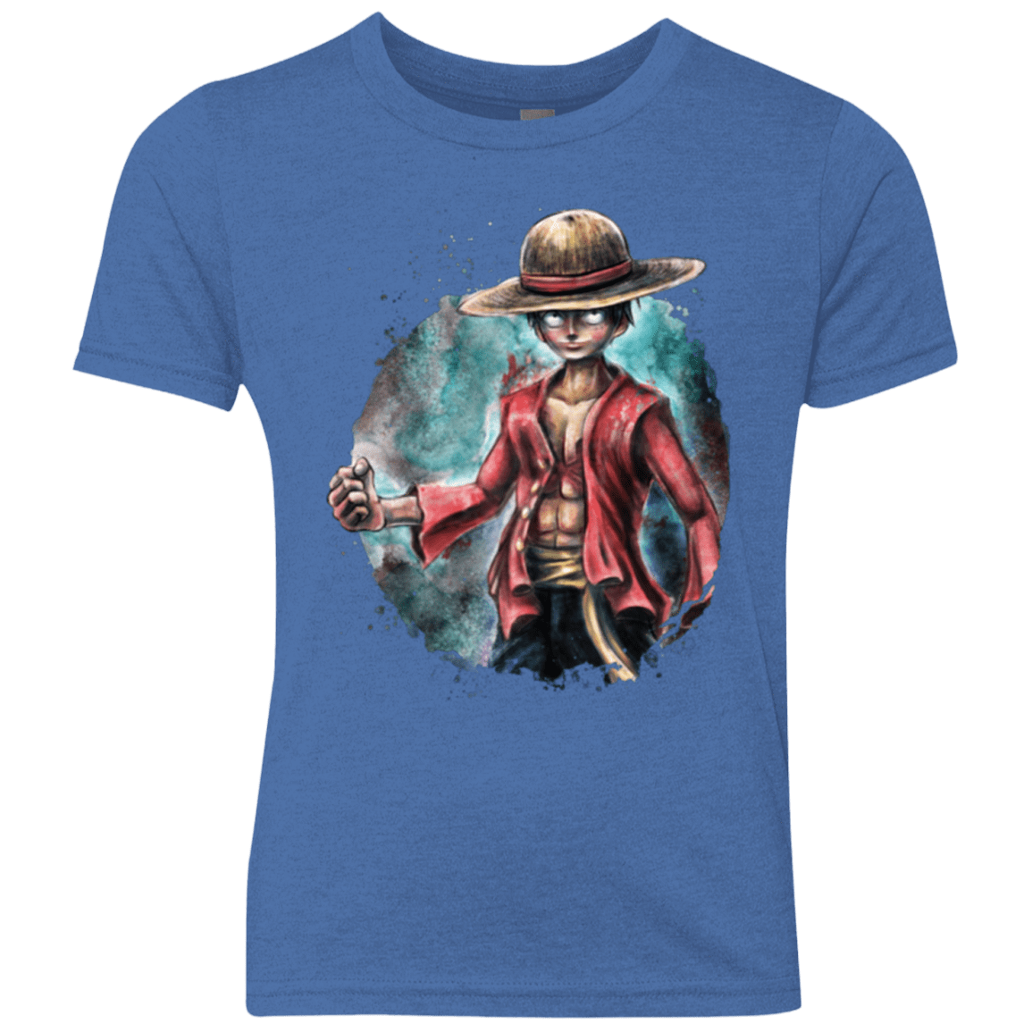 T-Shirts Vintage Royal / YXS LUFFY Youth Triblend T-Shirt