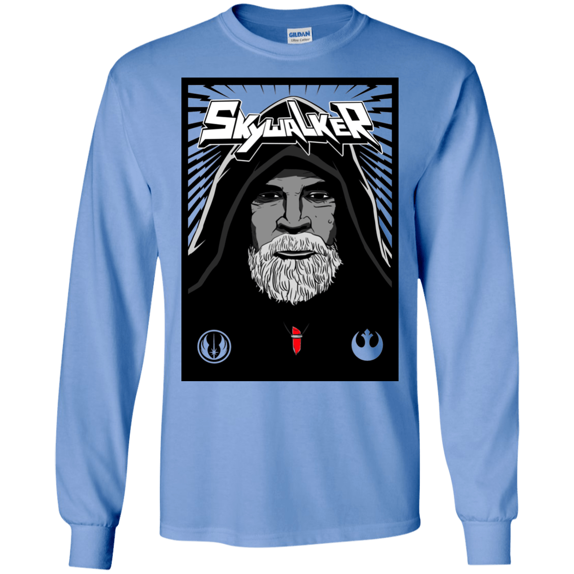 T-Shirts Carolina Blue / S Luke B Men's Long Sleeve T-Shirt