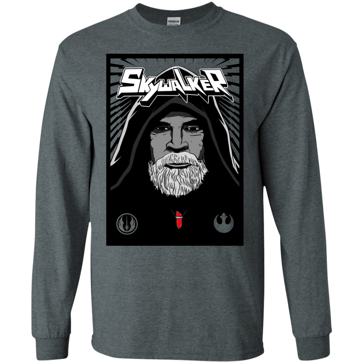 T-Shirts Dark Heather / S Luke B Men's Long Sleeve T-Shirt