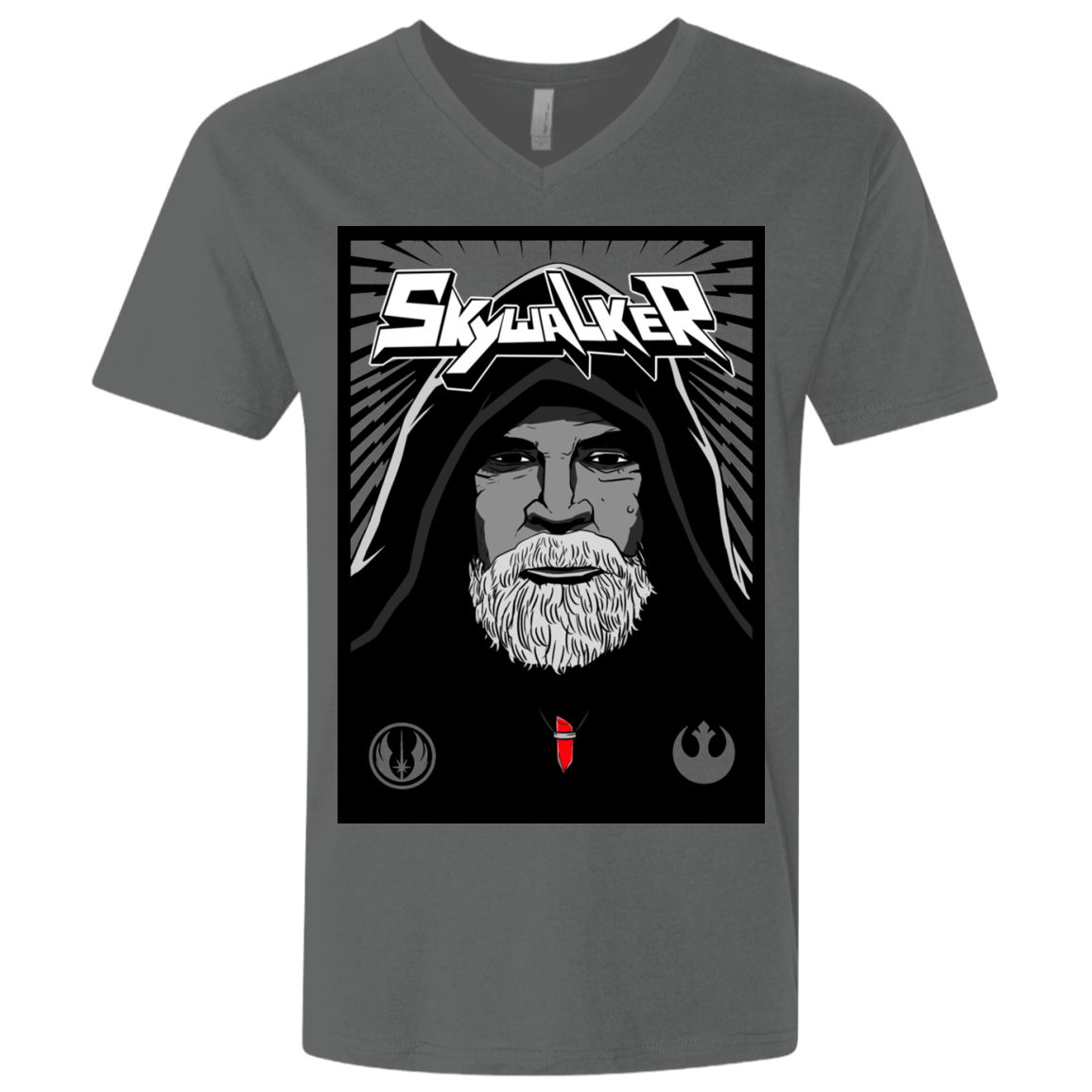 T-Shirts Heavy Metal / X-Small Luke B Men's Premium V-Neck