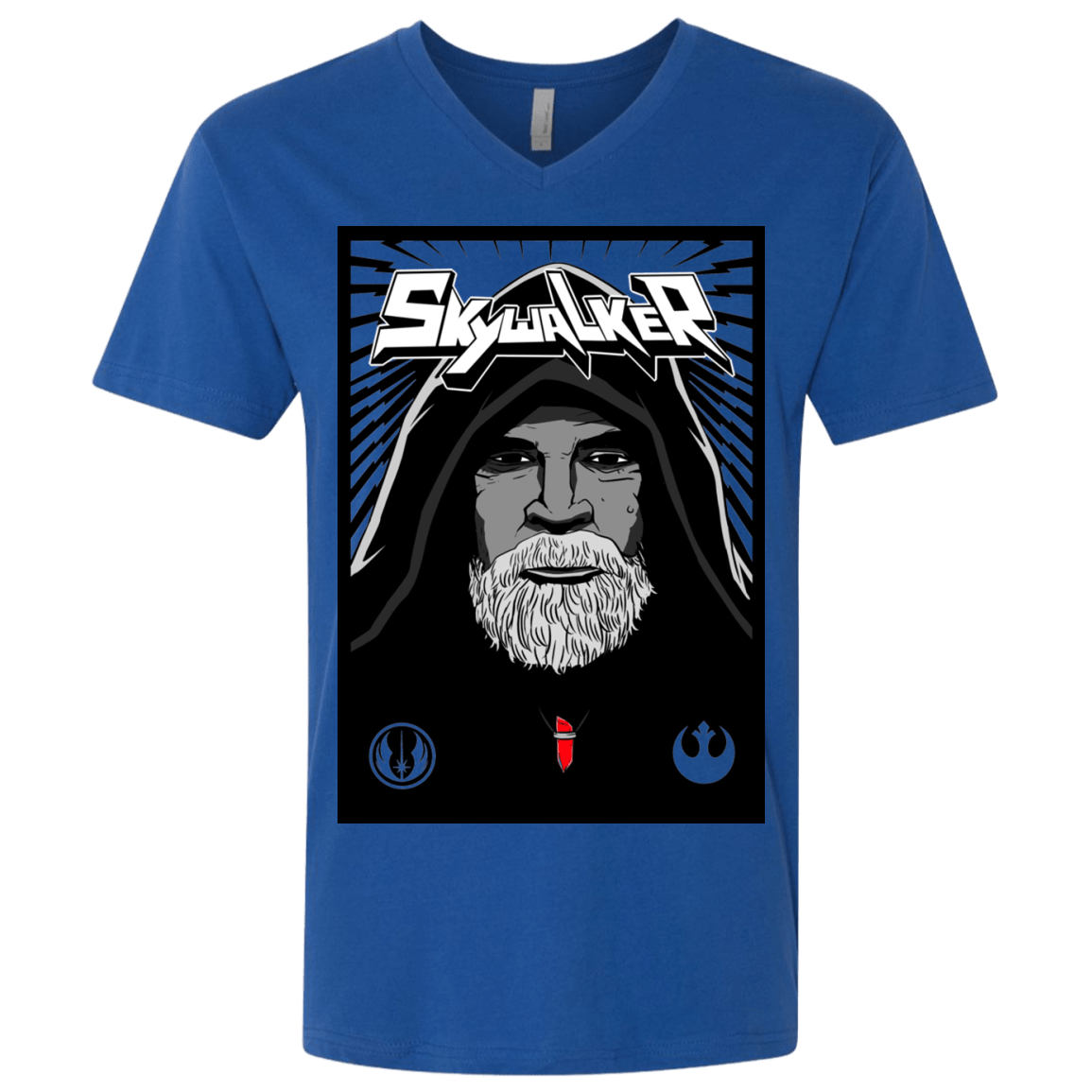 T-Shirts Royal / X-Small Luke B Men's Premium V-Neck