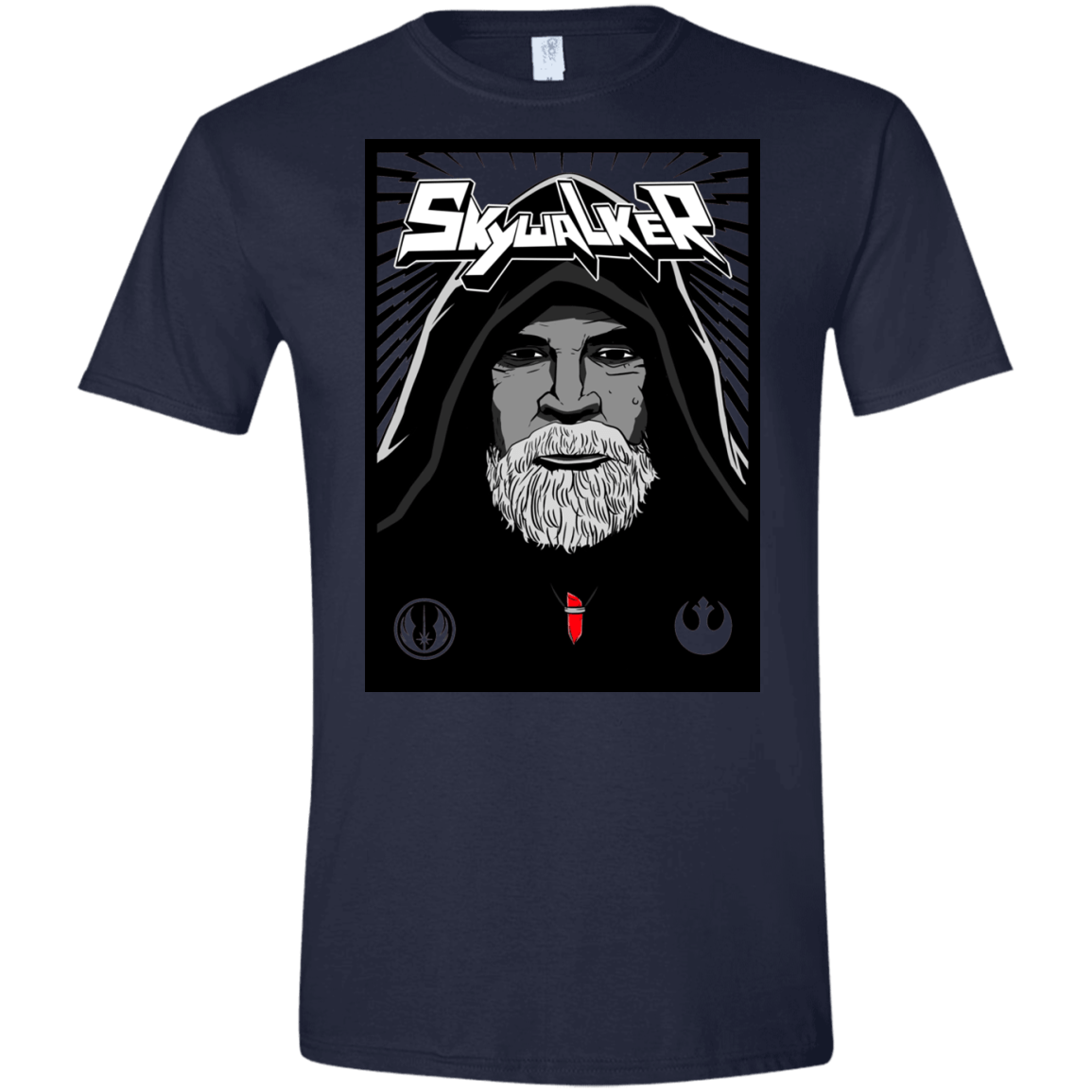 T-Shirts Navy / X-Small Luke B Men's Semi-Fitted Softstyle