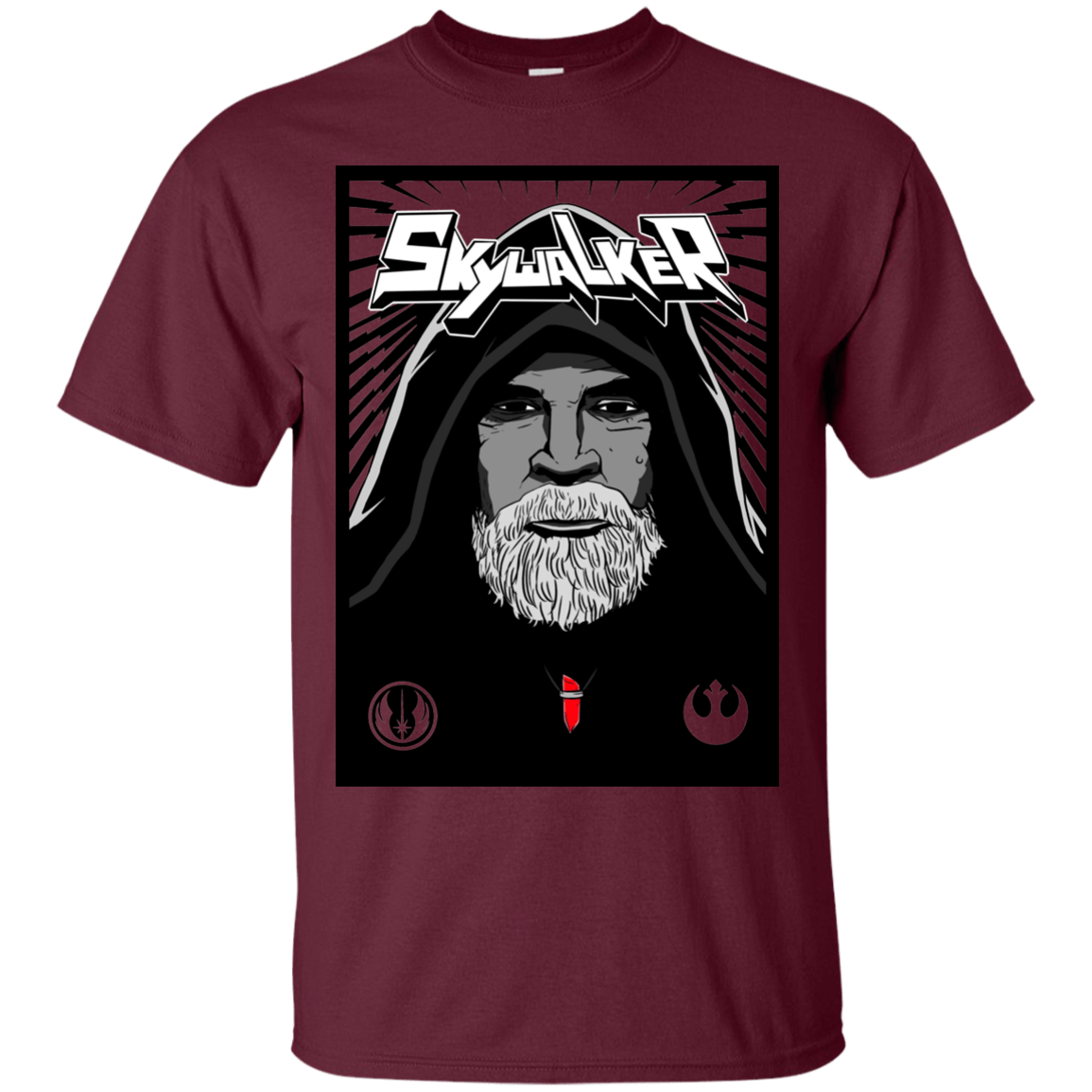 T-Shirts Maroon / S Luke B T-Shirt