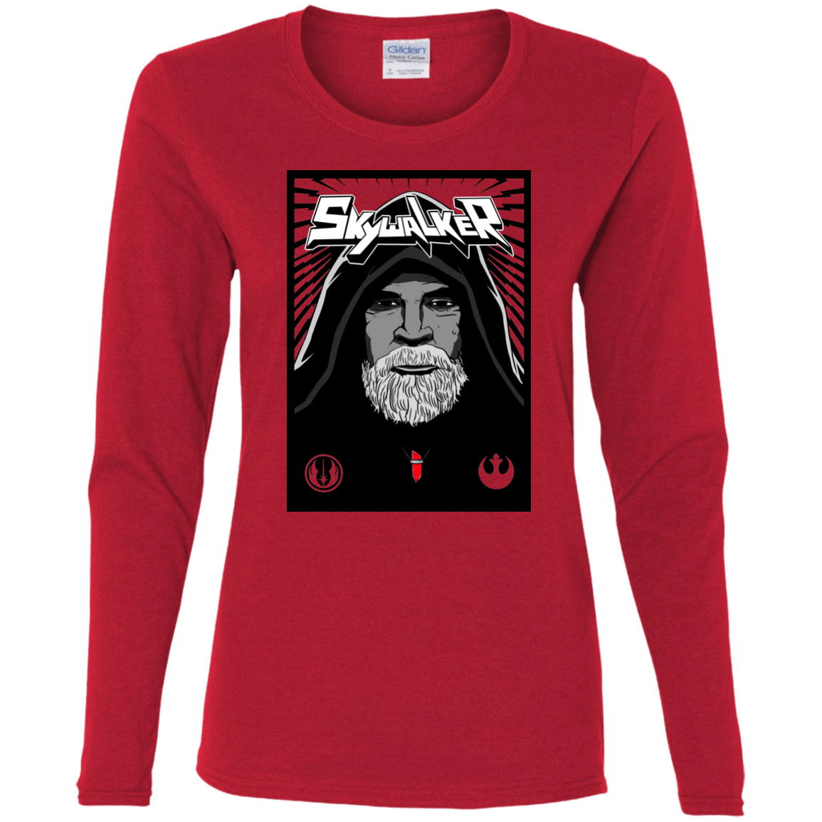 T-Shirts Red / S Luke B Women's Long Sleeve T-Shirt