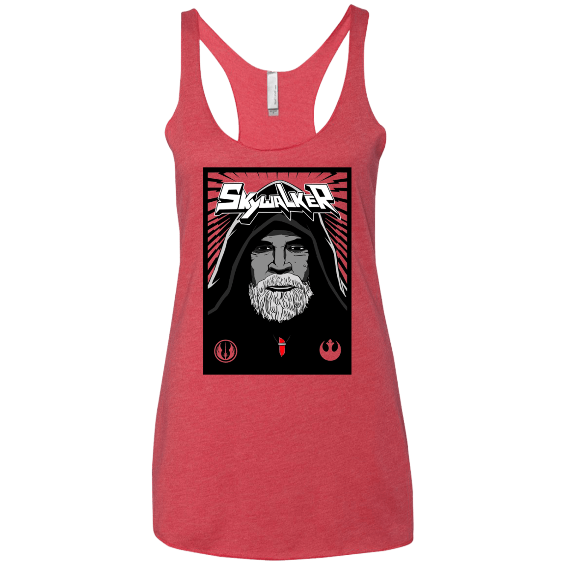 T-Shirts Vintage Red / X-Small Luke B Women's Triblend Racerback Tank