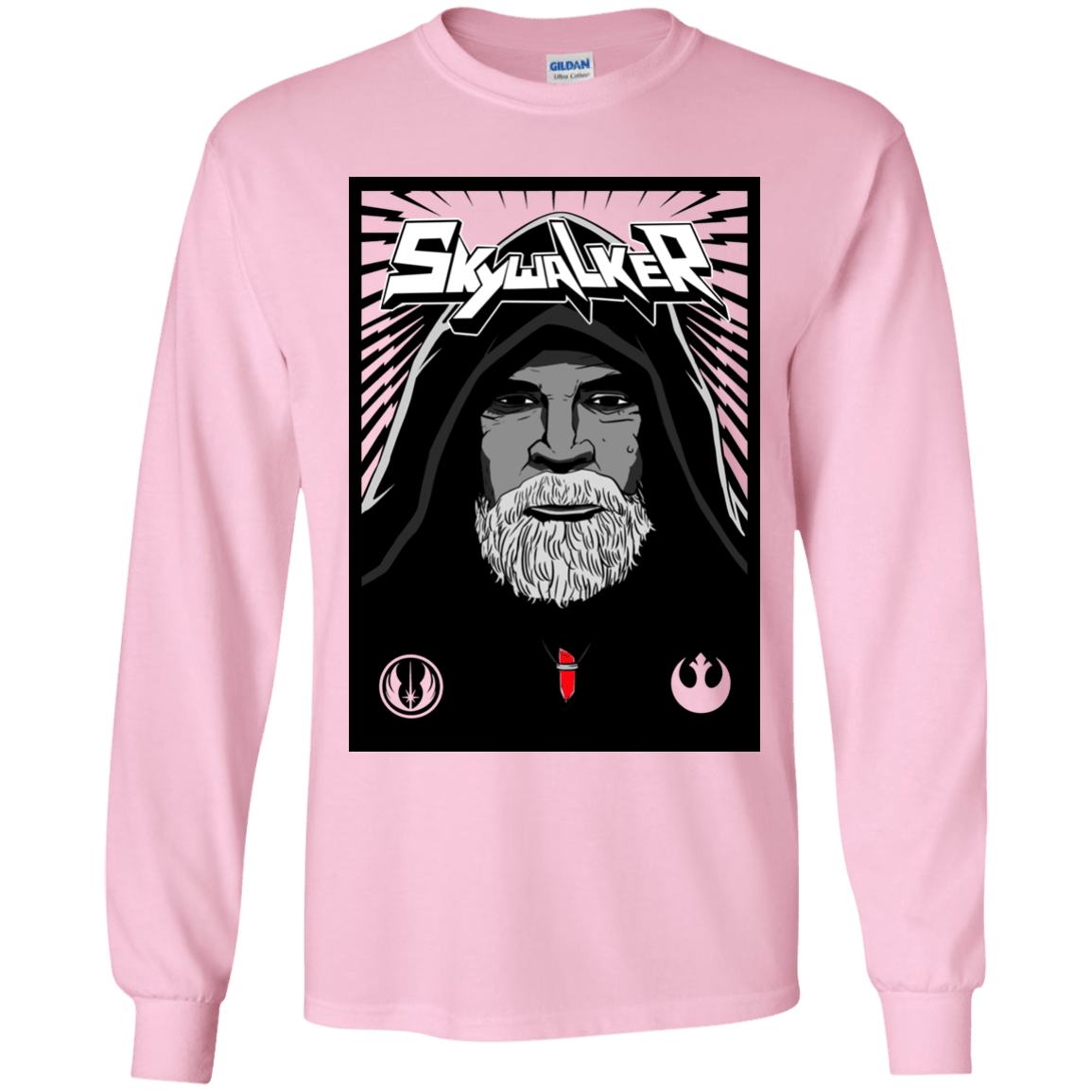 T-Shirts Light Pink / YS Luke B Youth Long Sleeve T-Shirt