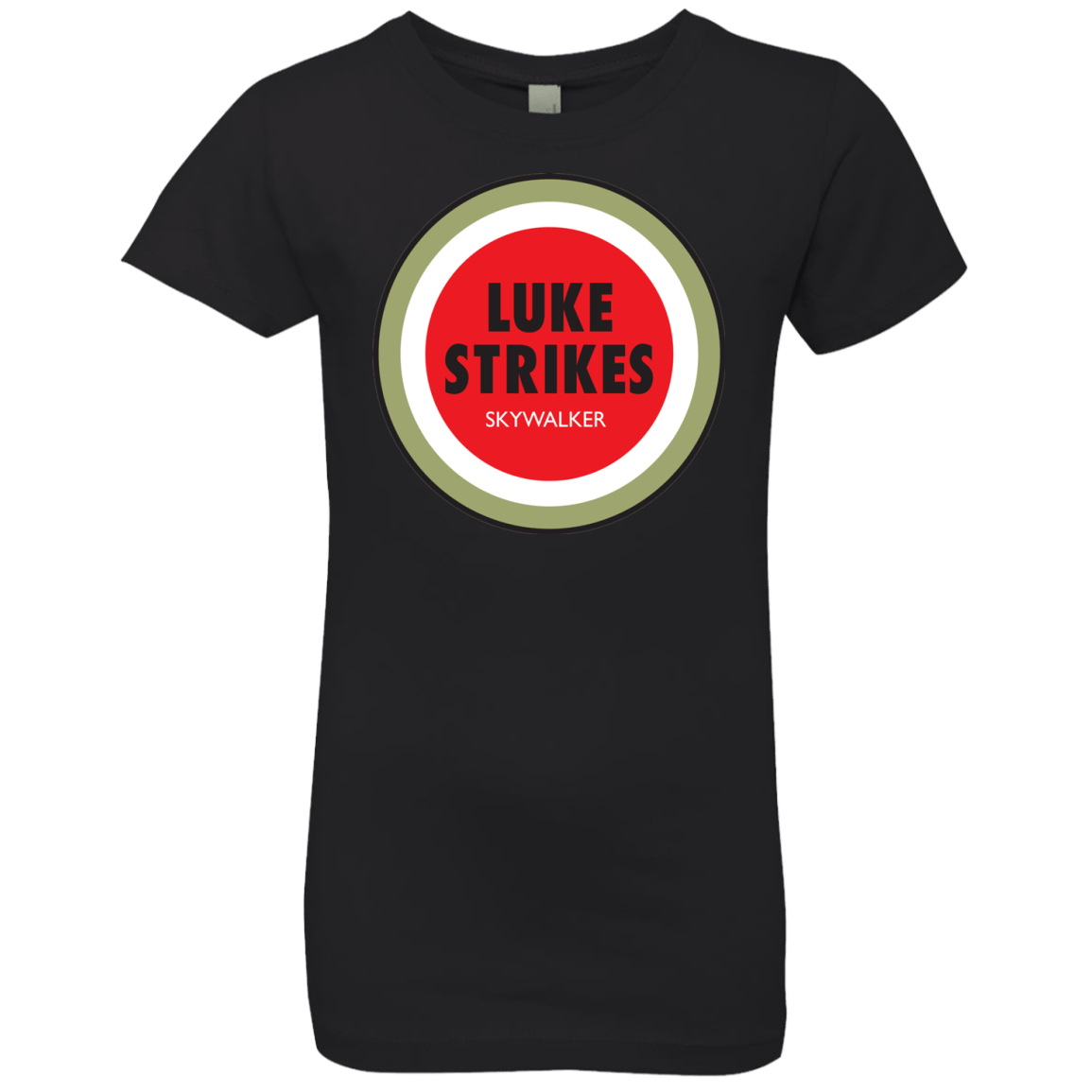 T-Shirts Black / YXS Luke Strikes Girls Premium T-Shirt