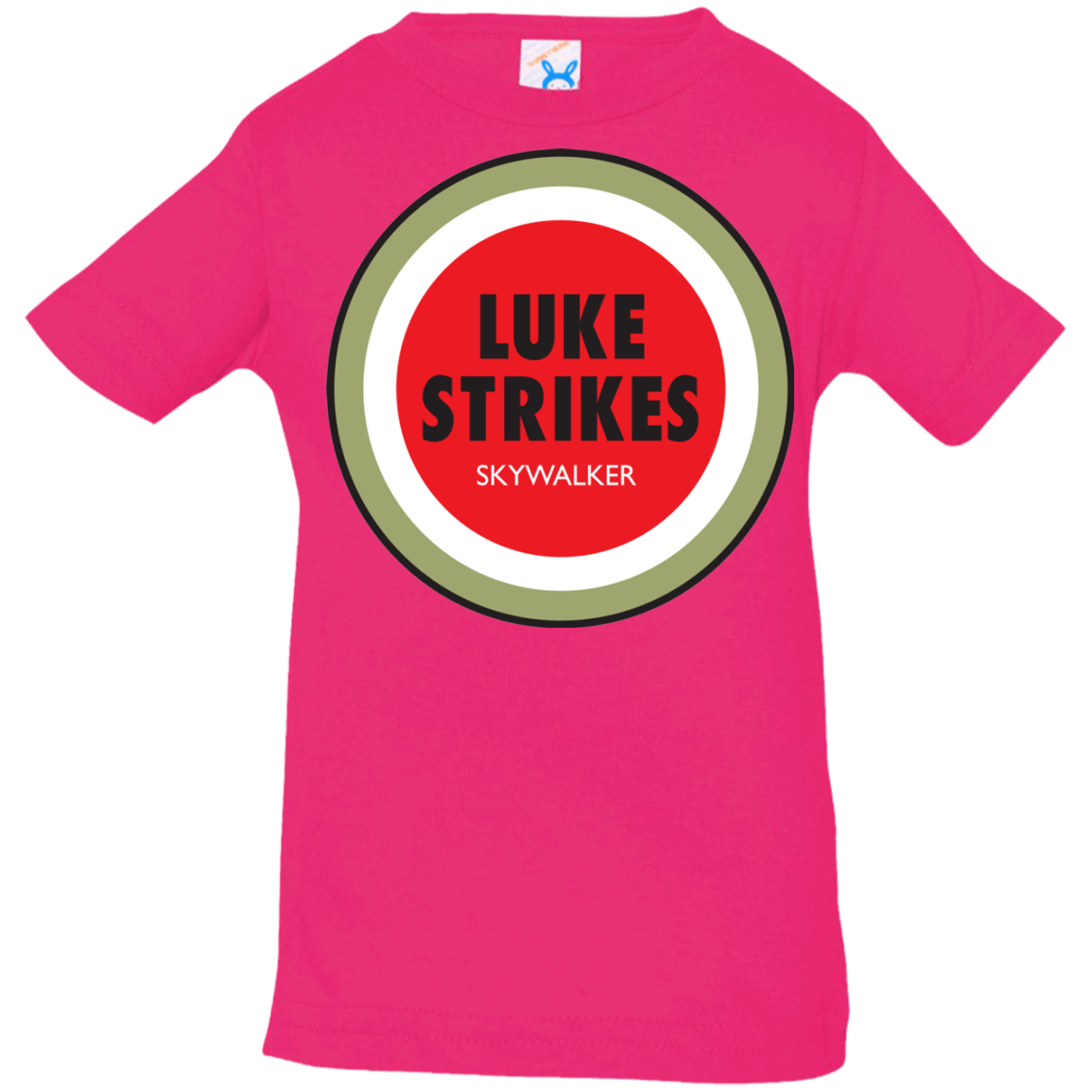 T-Shirts Hot Pink / 6 Months Luke Strikes Infant PremiumT-Shirt